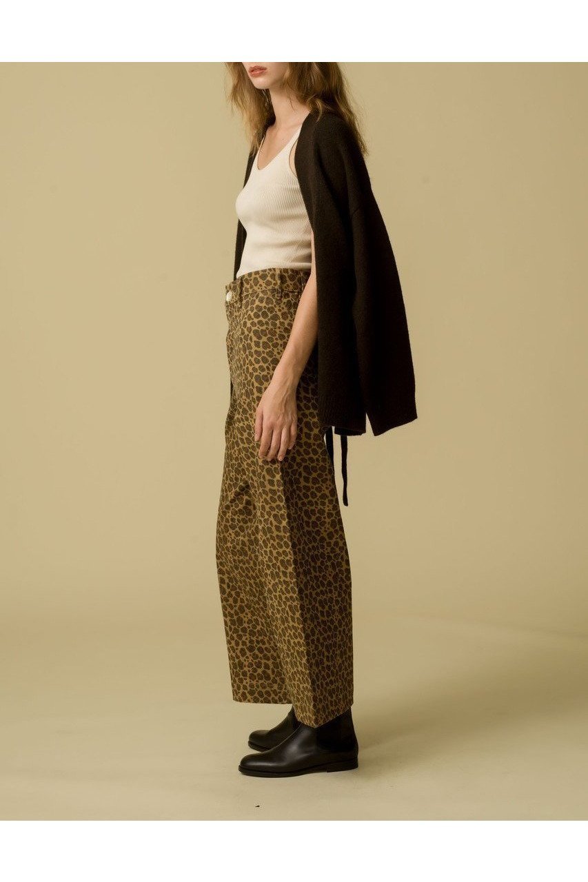 【エスゼット ブロックプリント/SZ Blockprints】のDISCO PANTS LEOPARD ワイドパンツ 人気、トレンドファッション・服の通販 founy(ファニー) 　ファッション　Fashion　レディースファッション　Fashion for Women　パンツ　Pants & Trousers　クロップド　Cropped, Short Length　シューズ　Shoes, Footwear　シンプル　Simple, Minimal　レオパード　Leopard, Animal Print　ワイド　Wide, Wide Fit　エレガント 上品　Elegant　新作・新入荷　New Arrivals / New In　other-7|ID: prp329100004689383 ipo3291000000033867199