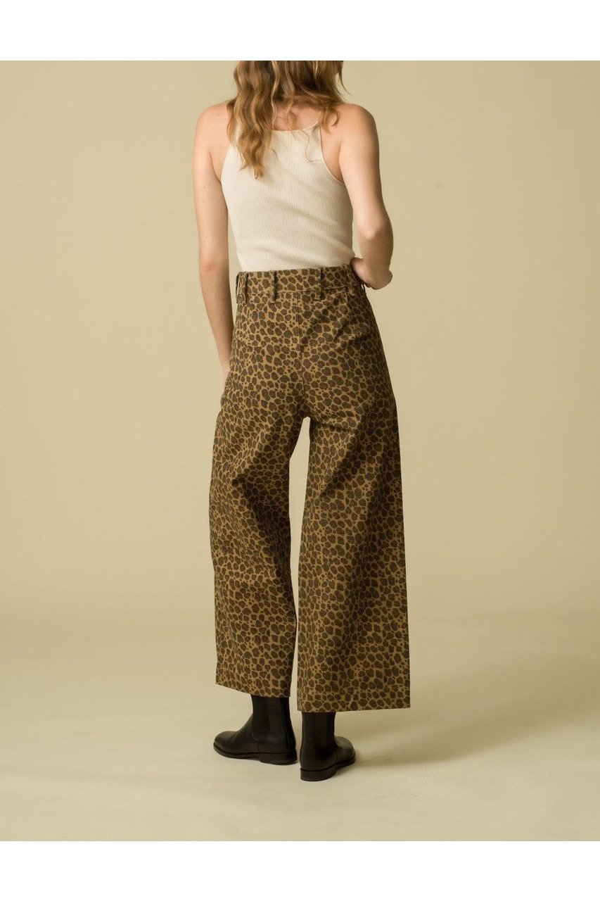 【エスゼット ブロックプリント/SZ Blockprints】のDISCO PANTS LEOPARD ワイドパンツ 人気、トレンドファッション・服の通販 founy(ファニー) 　ファッション　Fashion　レディースファッション　Fashion for Women　パンツ　Pants & Trousers　クロップド　Cropped, Short Length　シューズ　Shoes, Footwear　シンプル　Simple, Minimal　レオパード　Leopard, Animal Print　ワイド　Wide, Wide Fit　エレガント 上品　Elegant　新作・新入荷　New Arrivals / New In　other-8|ID: prp329100004689383 ipo3291000000033867200