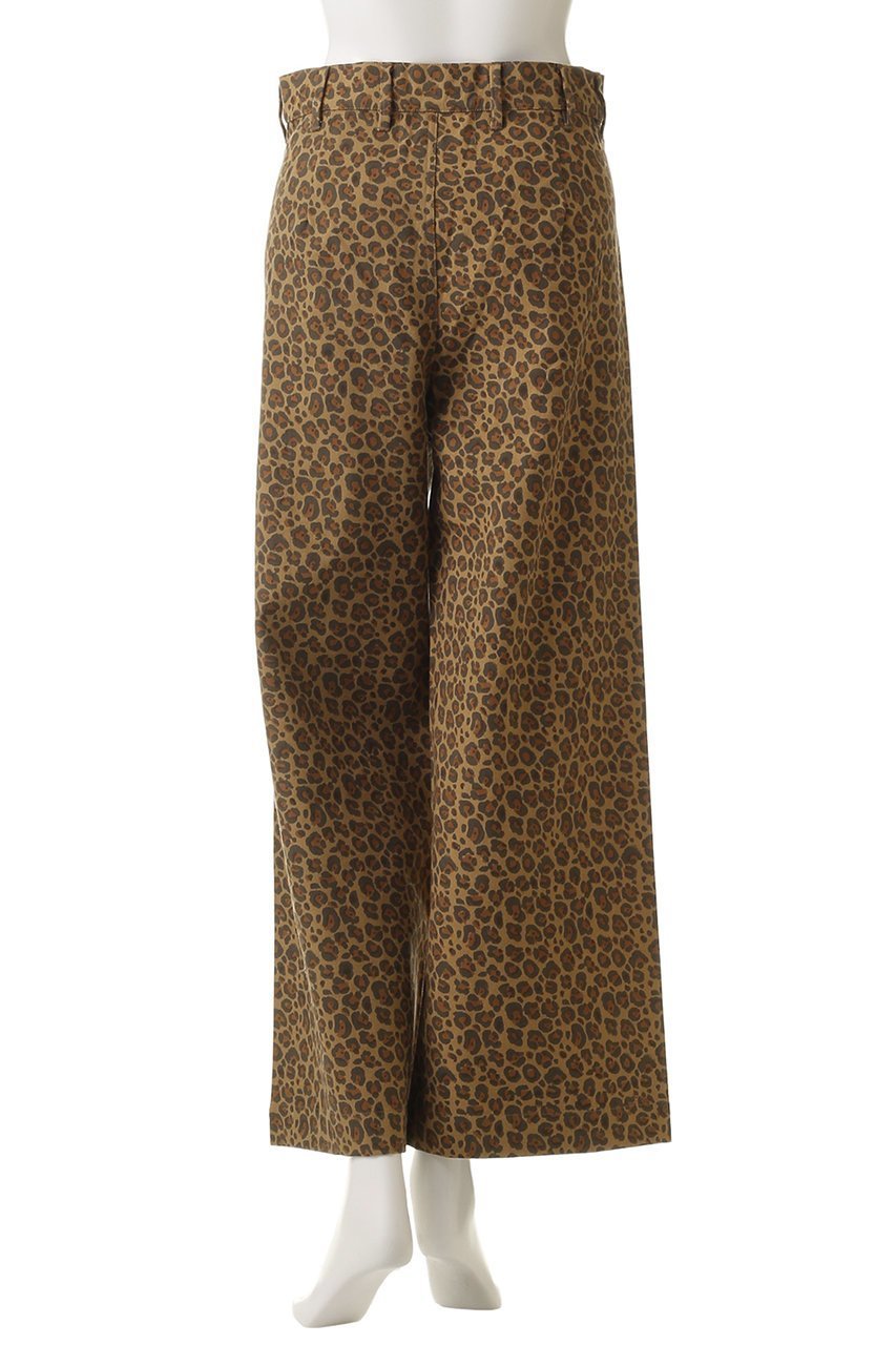 【エスゼット ブロックプリント/SZ Blockprints】のDISCO PANTS LEOPARD ワイドパンツ 人気、トレンドファッション・服の通販 founy(ファニー) 　ファッション　Fashion　レディースファッション　Fashion for Women　パンツ　Pants & Trousers　クロップド　Cropped, Short Length　シューズ　Shoes, Footwear　シンプル　Simple, Minimal　レオパード　Leopard, Animal Print　ワイド　Wide, Wide Fit　エレガント 上品　Elegant　other-4|ID: prp329100004689383 ipo3291000000035840877
