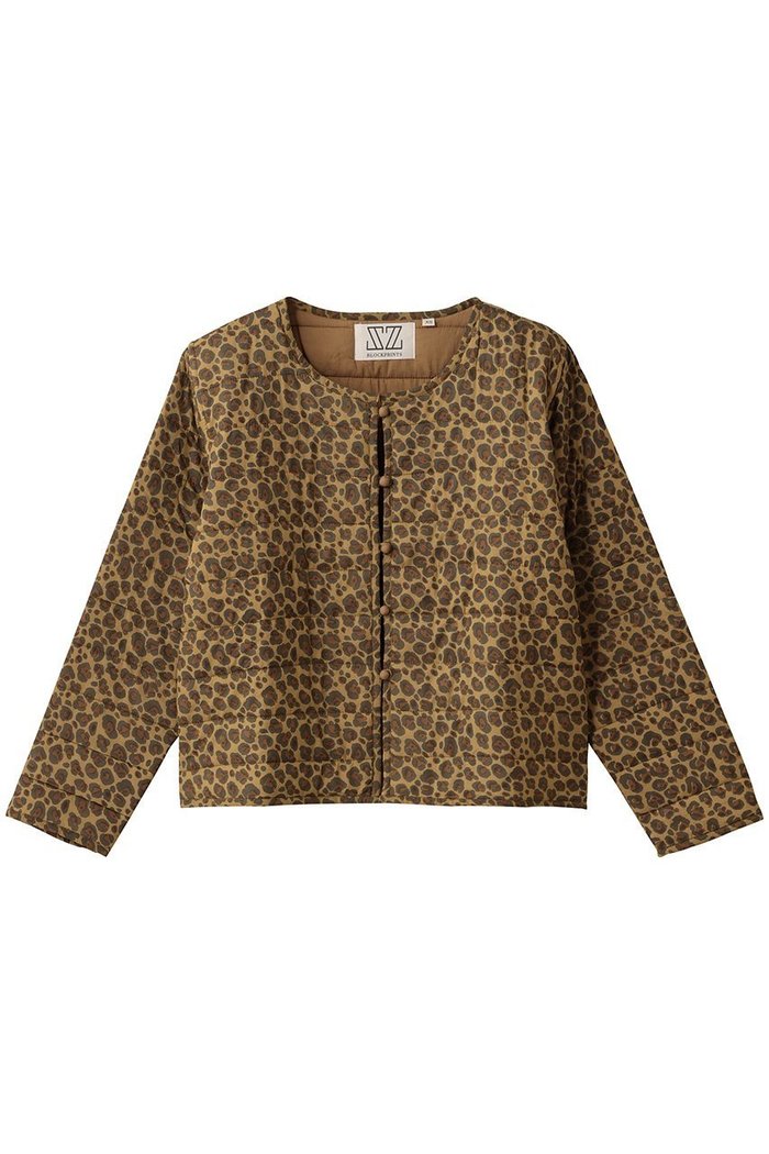 【エスゼット ブロックプリント/SZ Blockprints】のQUILTED JACKET LEOPARD キルティングジャケット インテリア・キッズ・メンズ・レディースファッション・服の通販 founy(ファニー) https://founy.com/ ファッション Fashion レディースファッション Fashion for Women アウター Coat / Outerwear Collection レディースジャケット・軽アウター Jackets キルティング Quilted, Quilting シンプル Simple, Minimal ジャケット Jacket, Outerwear デニム Denim, Jeans Material |ID: prp329100004689385 ipo3291000000033867203