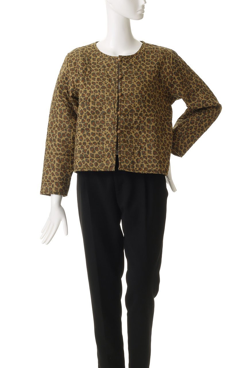 【エスゼット ブロックプリント/SZ Blockprints】のQUILTED JACKET LEOPARD キルティングジャケット 人気、トレンドファッション・服の通販 founy(ファニー) 　ファッション　Fashion　レディースファッション　Fashion for Women　アウター　Coat / Outerwear Collection　レディースジャケット・軽アウター　Jackets　キルティング　Quilted, Quilting　シンプル　Simple, Minimal　ジャケット　Jacket, Outerwear　デニム　Denim, Jeans Material　新作・新入荷　New Arrivals / New In　other-2|ID: prp329100004689385 ipo3291000000033867206