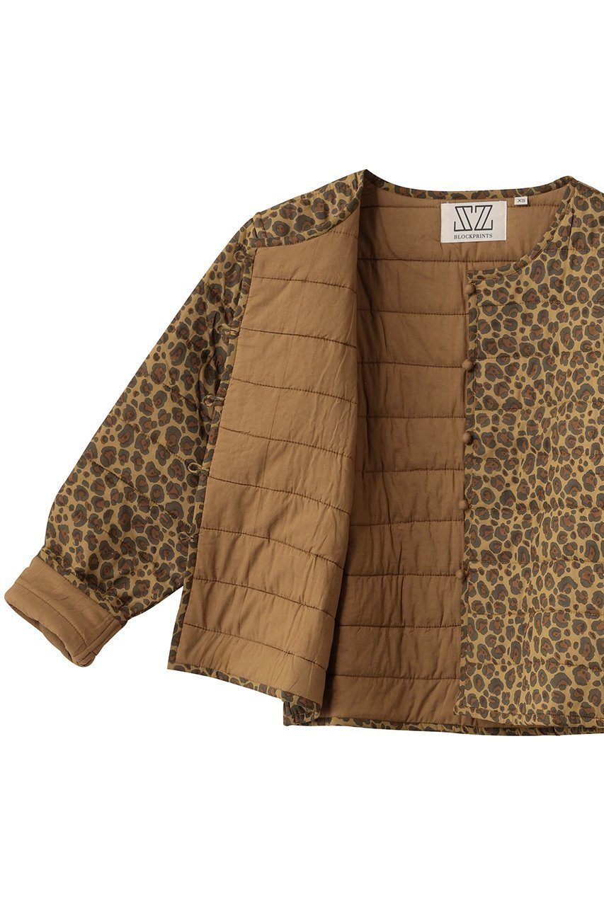 【エスゼット ブロックプリント/SZ Blockprints】のQUILTED JACKET LEOPARD キルティングジャケット 人気、トレンドファッション・服の通販 founy(ファニー) 　ファッション　Fashion　レディースファッション　Fashion for Women　アウター　Coat / Outerwear Collection　レディースジャケット・軽アウター　Jackets　キルティング　Quilted, Quilting　シンプル　Simple, Minimal　ジャケット　Jacket, Outerwear　デニム　Denim, Jeans Material　新作・新入荷　New Arrivals / New In　other-6|ID: prp329100004689385 ipo3291000000033867211