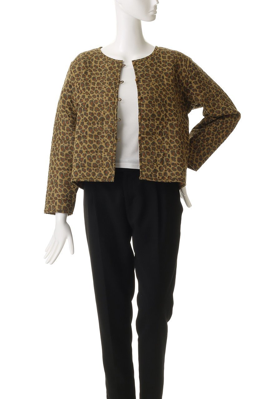 【エスゼット ブロックプリント/SZ Blockprints】のQUILTED JACKET LEOPARD キルティングジャケット 人気、トレンドファッション・服の通販 founy(ファニー) 　ファッション　Fashion　レディースファッション　Fashion for Women　アウター　Coat / Outerwear Collection　レディースジャケット・軽アウター　Jackets　キルティング　Quilted, Quilting　シンプル　Simple, Minimal　ジャケット　Jacket, Outerwear　デニム　Denim, Jeans Material　新作・新入荷　New Arrivals / New In　other-7|ID: prp329100004689385 ipo3291000000033867213