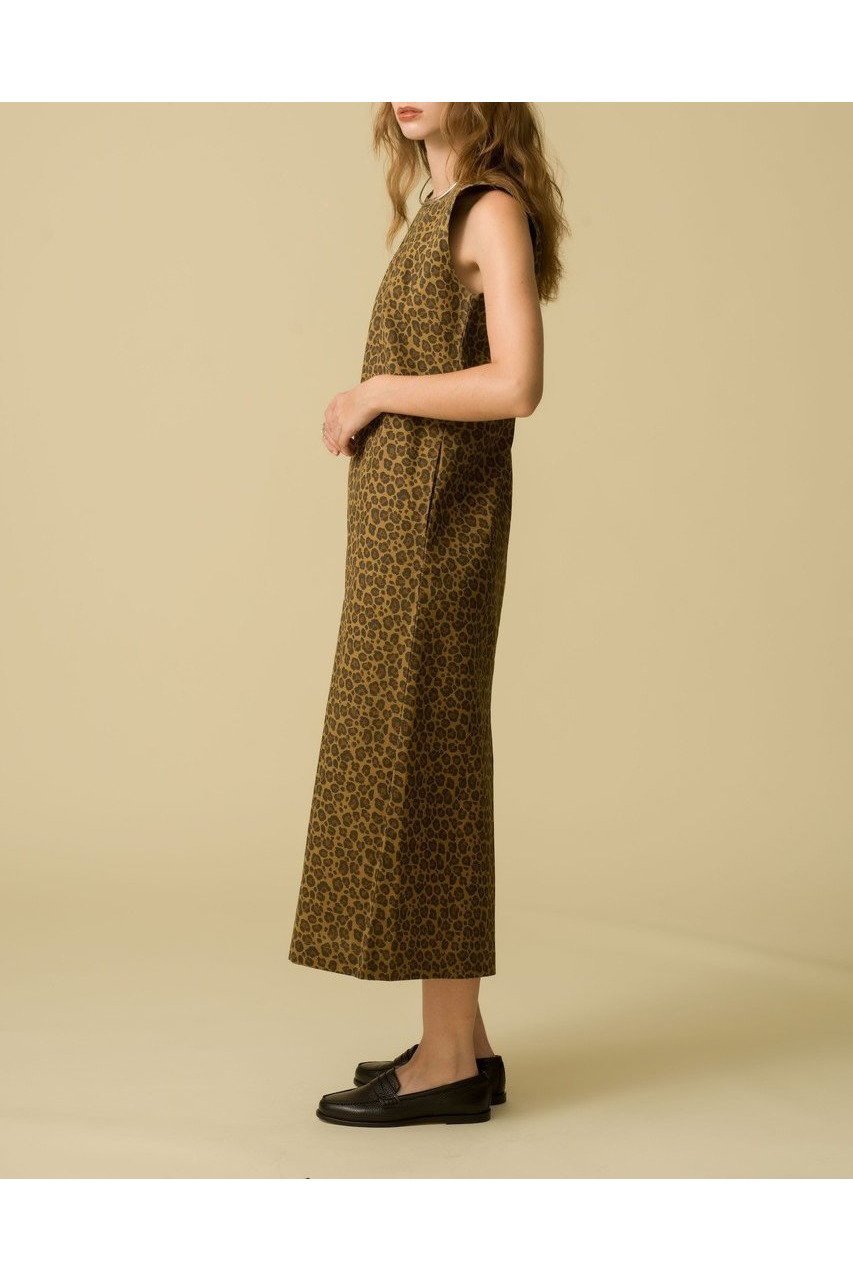 【エスゼット ブロックプリント/SZ Blockprints】のLONG RINA DRESS LEOPARD ノースリーブロングドレス 人気、トレンドファッション・服の通販 founy(ファニー) 　ファッション　Fashion　レディースファッション　Fashion for Women　ワンピース　Dresses　フォーマル・パーティードレス・結婚式用ドレス　Elegant & Casual Dresses　チュニック　Tunic Tops & Dresses　サンダル　Sandals, Summer Shoes　シューズ　Shoes, Footwear　スマート　Smart, Elegant　チュニック　Tunic, Long Top　ドレス　Dress, One-Piece　フラット　Flat, Flat Shoes　レオパード　Leopard, Animal Print　ロング　Long, Long-Length　エレガント 上品　Elegant　新作・新入荷　New Arrivals / New In　other-7|ID: prp329100004689387 ipo3291000000033867227
