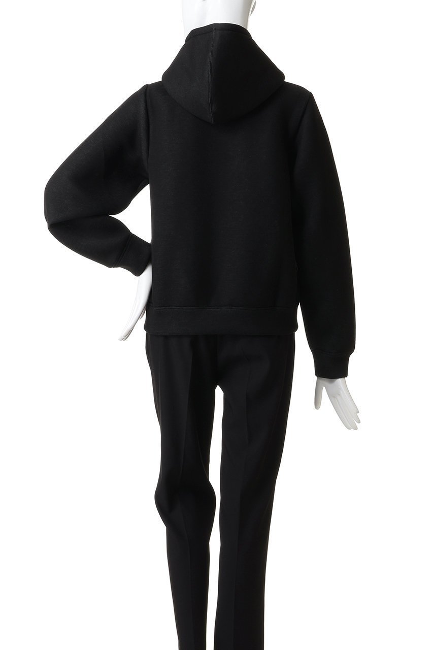 【ミディウミソリッド/MIDIUMISOLID】のsheer double-knit zip hoodie フーディー 人気、トレンドファッション・服の通販 founy(ファニー) 　ファッション　Fashion　レディースファッション　Fashion for Women　トップス・カットソー　Cut & Sew Tops　ニット　Knit Tops & Sweaters　シャツ・ブラウス・オフィスカジュアル　Elegant Blouses & Button-Ups　レディースパーカー・カジュアルフーディー　Casual Hoodies & Sweatshirts　ロングTシャツ・Tシャツ　Longline T-Shirts & Tees　スウェット・クルーネックトップス　Sweatshirts & Crewnecks / Relaxed Fit Sweat Tops　カットソー・ベーシックTシャツ　Cut-and-Sewn Tops / Stretch Tees & Basics　インナー　Innerwear　コンパクト　Compact, Small Size　シンプル　Simple, Minimal　ジャケット　Jacket, Outerwear　冬　Winter / This Winter　新作・新入荷　New Arrivals / New In　other-4|ID: prp329100004689391 ipo3291000000033867252