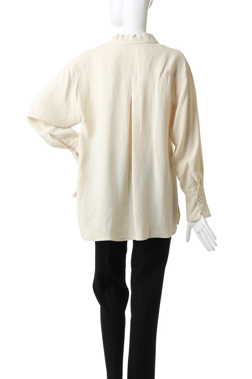 【ミディウミソリッド/MIDIUMISOLID】のリラックスジャカードシャツ 人気、トレンドファッション・服の通販 founy(ファニー) 　ファッション　Fashion　レディースファッション　Fashion for Women　トップス・カットソー　Cut & Sew Tops　シャツ・ブラウス・オフィスカジュアル　Elegant Blouses & Button-Ups　おすすめ　Recommended / Our Picks　カフス　Cuff Design　ジャカード／ジャガード　Jacquard, Woven Pattern　スリーブ　Sleeve, Long Sleeve / Short Sleeve　セットアップ　Set-Up, Coordinated Outfit　ドレープ　Drape, Draping Fabric　レオパード　Leopard, Animal Print　ロング　Long, Long-Length　ワイド　Wide, Wide Fit　長袖　Long Sleeve, Full Sleeve　other-4|ID: prp329100004689392 ipo3291000000035585962