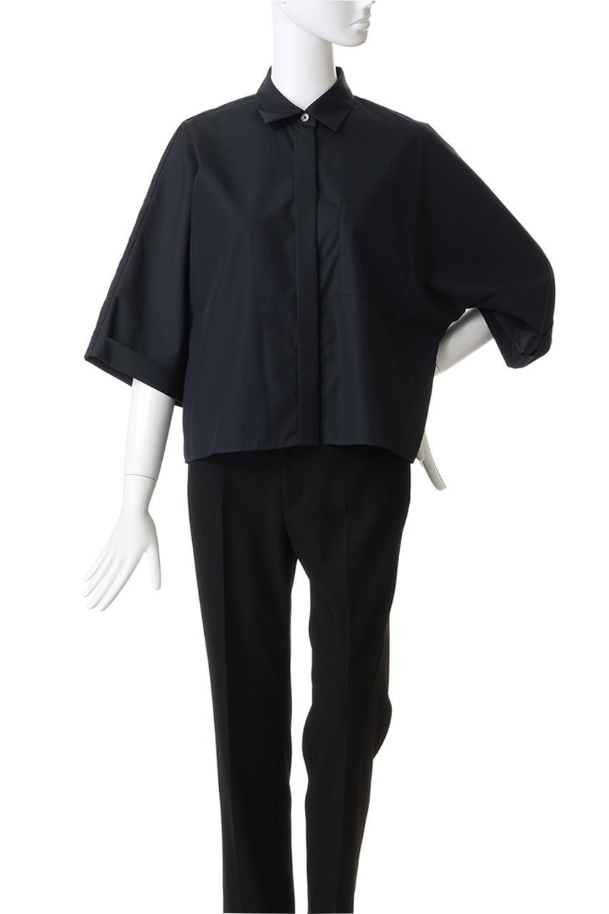 【ハウス オブ ロータス/HOUSE OF LOTUS】のコットンブロードショートシャツ 人気、トレンドファッション・服の通販 founy(ファニー) 　ファッション　Fashion　レディースファッション　Fashion for Women　トップス・カットソー　Cut & Sew Tops　シャツ・ブラウス・オフィスカジュアル　Elegant Blouses & Button-Ups　おすすめ　Recommended / Our Picks　ショート　Short, Short Length　スリーブ　Sleeve, Long Sleeve / Short Sleeve　ブロード　Broadcloth, Fine Cotton　プリント　Print, Printed Pattern　ボックス　Boxy, Box Shape　ボトム　Bottoms, Lower Wear　マニッシュ　Mannish, Boyish　エレガント 上品　Elegant　other-2|ID: prp329100004689401 ipo3291000000035402926