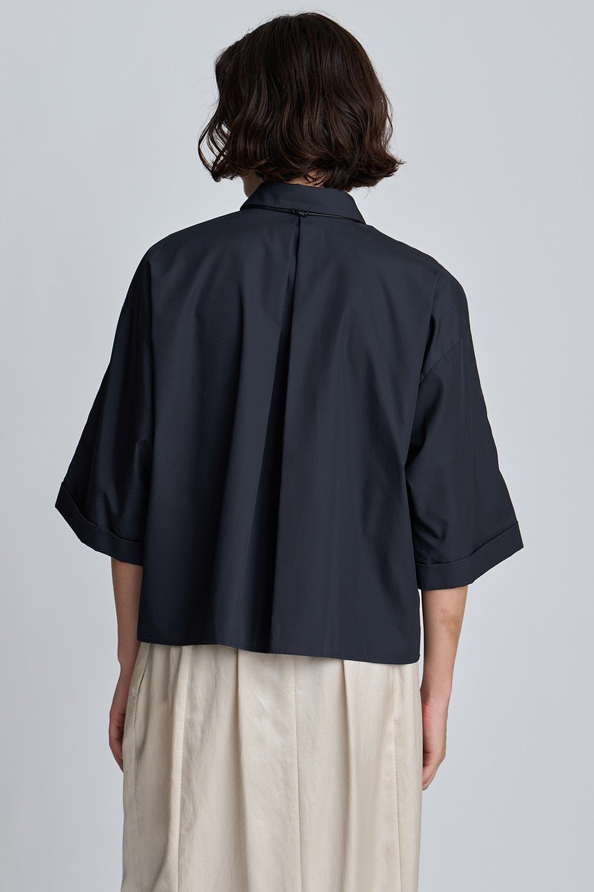 【ハウス オブ ロータス/HOUSE OF LOTUS】のコットンブロードショートシャツ 人気、トレンドファッション・服の通販 founy(ファニー) 　ファッション　Fashion　レディースファッション　Fashion for Women　トップス・カットソー　Cut & Sew Tops　シャツ・ブラウス・オフィスカジュアル　Elegant Blouses & Button-Ups　おすすめ　Recommended / Our Picks　ショート　Short, Short Length　スリーブ　Sleeve, Long Sleeve / Short Sleeve　ブロード　Broadcloth, Fine Cotton　プリント　Print, Printed Pattern　ボックス　Boxy, Box Shape　ボトム　Bottoms, Lower Wear　マニッシュ　Mannish, Boyish　エレガント 上品　Elegant　other-8|ID: prp329100004689401 ipo3291000000035402932