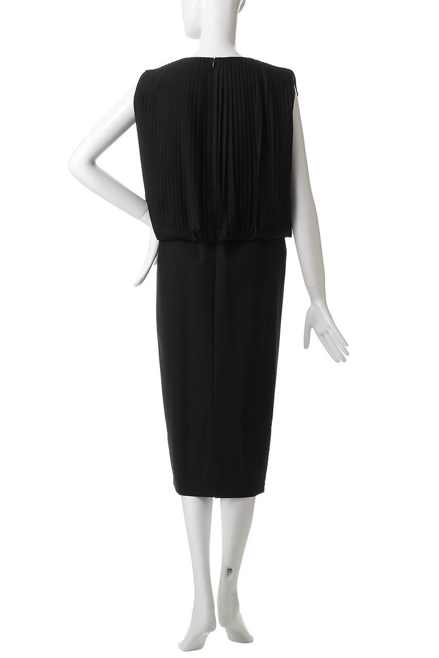 【エステータ/esteta】のウールトロドライストレッチ プリーツコンビ ワンピース 人気、トレンドファッション・服の通販 founy(ファニー) 　ファッション　Fashion　レディースファッション　Fashion for Women　ワンピース　Dresses　チュニック　Tunic Tops & Dresses　オケージョン　Occasion Wear　コンビ　Combo, Combination Style　チュニック　Tunic, Long Top　ドッキング　Docking, Mixed Material　プリーツ　Pleats, Pleated　ロング　Long, Long-Length　エレガント 上品　Elegant　other-4|ID: prp329100004689403 ipo3291000000035840952