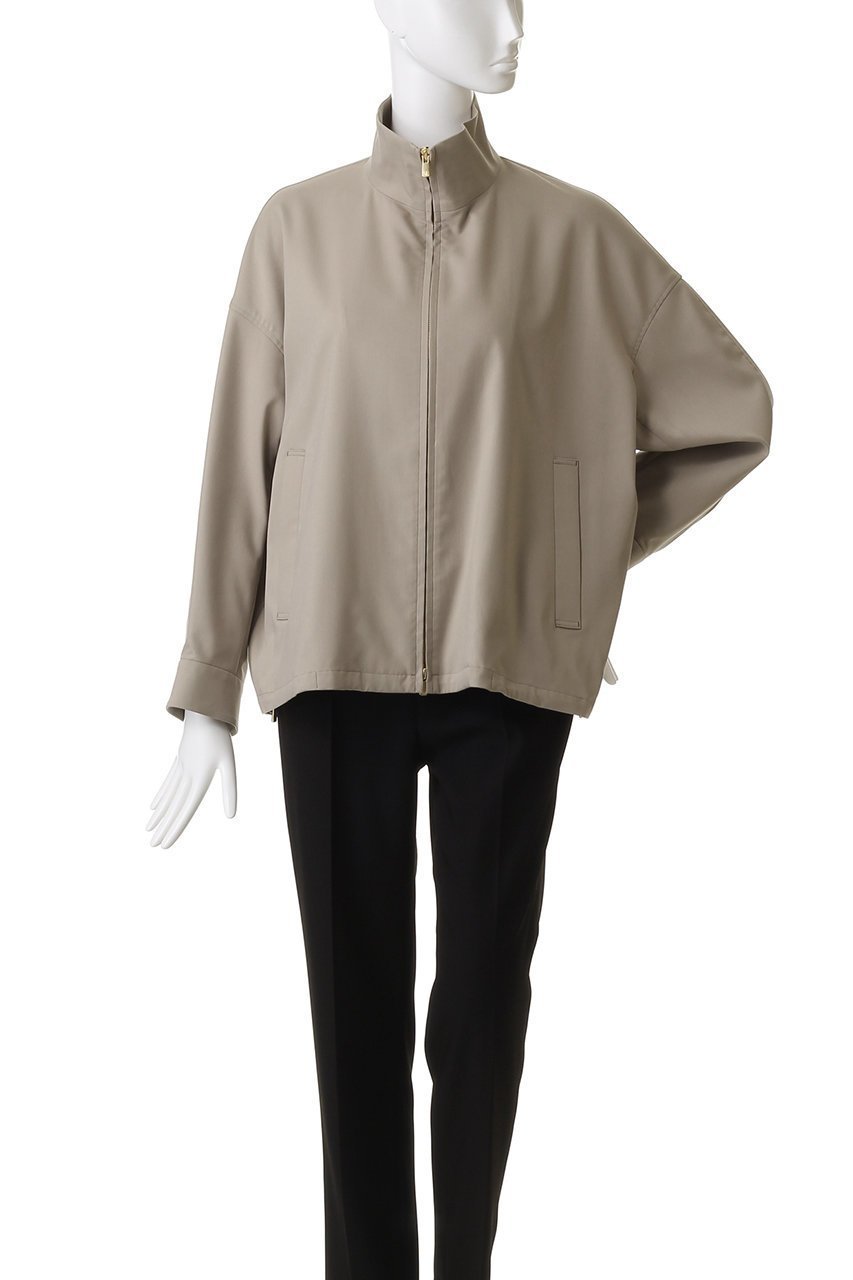 【エステータ/esteta】のライトダブルクロス ブルゾン 人気、トレンドファッション・服の通販 founy(ファニー) 　ファッション　Fashion　レディースファッション　Fashion for Women　アウター　Coat / Outerwear Collection　レディースジャケット・軽アウター　Jackets　ブルゾンジャケット・スポーティアウター　Blouson Jackets　おすすめ　Recommended / Our Picks　シンプル　Simple, Minimal　ジャケット　Jacket, Outerwear　ドレープ　Drape, Draping Fabric　ブルゾン　Blouson, Bomber Jacket　other-2|ID: prp329100004689407 ipo3291000000035404925