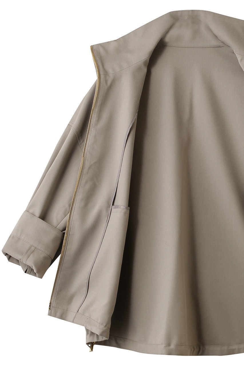 【エステータ/esteta】のライトダブルクロス ブルゾン 人気、トレンドファッション・服の通販 founy(ファニー) 　ファッション　Fashion　レディースファッション　Fashion for Women　アウター　Coat / Outerwear Collection　レディースジャケット・軽アウター　Jackets　ブルゾンジャケット・スポーティアウター　Blouson Jackets　おすすめ　Recommended / Our Picks　シンプル　Simple, Minimal　ジャケット　Jacket, Outerwear　ドレープ　Drape, Draping Fabric　ブルゾン　Blouson, Bomber Jacket　other-7|ID: prp329100004689407 ipo3291000000035404934