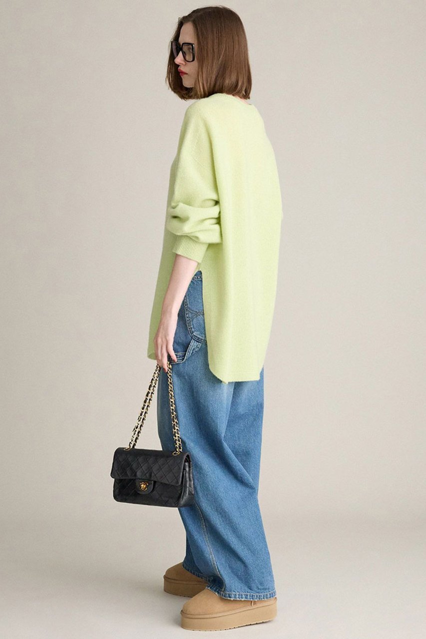 【ブリル/BRILL】のラムウールラウンドヘムプルオーバー 人気、トレンドファッション・服の通販 founy(ファニー) 　ファッション　Fashion　レディースファッション　Fashion for Women　トップス・カットソー　Cut & Sew Tops　ニット　Knit Tops & Sweaters　カジュアルプルオーバー・ニットトップス　Pullovers & Knit Tops / Casual Pullovers　おすすめ　Recommended / Our Picks　スリット　Slit, Slit Detail　セットアップ　Set-Up, Coordinated Outfit　パターン　Pattern, Design Print　ホールガーメント　WholeGarment, Seamless Knit　ボトム　Bottoms, Lower Wear　ミニスカート　Mini Skirt, Short Skirt　ロング　Long, Long-Length　新作・新入荷　New Arrivals / New In　other-6|ID: prp329100004689410 ipo3291000000033867374