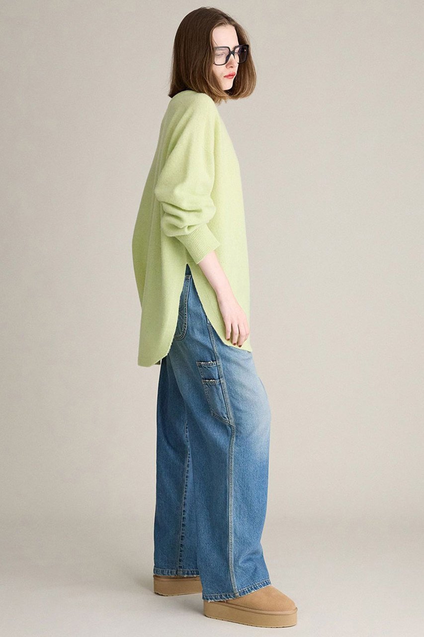 【ブリル/BRILL】のラムウールラウンドヘムプルオーバー 人気、トレンドファッション・服の通販 founy(ファニー) 　ファッション　Fashion　レディースファッション　Fashion for Women　トップス・カットソー　Cut & Sew Tops　ニット　Knit Tops & Sweaters　カジュアルプルオーバー・ニットトップス　Pullovers & Knit Tops / Casual Pullovers　おすすめ　Recommended / Our Picks　スリット　Slit, Slit Detail　セットアップ　Set-Up, Coordinated Outfit　パターン　Pattern, Design Print　ホールガーメント　WholeGarment, Seamless Knit　ボトム　Bottoms, Lower Wear　ミニスカート　Mini Skirt, Short Skirt　ロング　Long, Long-Length　新作・新入荷　New Arrivals / New In　other-8|ID: prp329100004689410 ipo3291000000033867379