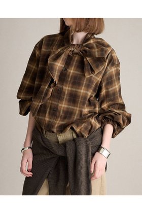 【ブリル/BRILL】 ネルボータイブラウス人気、トレンドファッション・服の通販 founy(ファニー) ファッション Fashion レディースファッション Fashion for Women トップス・カットソー Cut & Sew Tops シャツ・ブラウス・オフィスカジュアル Elegant Blouses & Button-Ups ギャザー Gathered, Ruffled スリーブ Sleeve, Long Sleeve / Short Sleeve フロント Front, Front Design リボン Ribbon, Bow ロング Long, Long-Length エレガント 上品 Elegant 新作・新入荷 New Arrivals / New In |ID:prp329100004689413