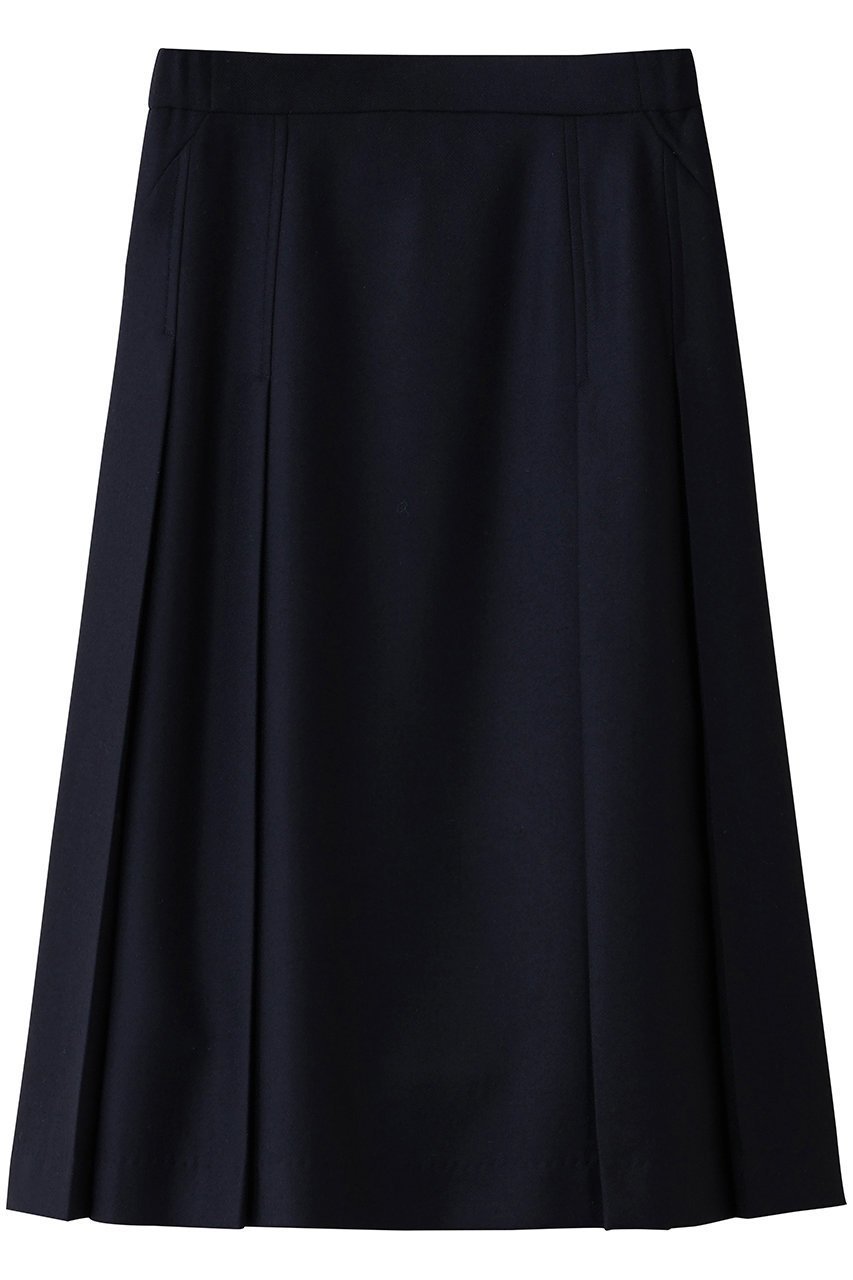 【エムダブリュー/MW】のWOOL 140 s タックスカート 人気、トレンドファッション・服の通販 founy(ファニー) 　ファッション　Fashion　レディースファッション　Fashion for Women　スカート　Skirts　ロングスカート　Long Skirts / Maxi & Midi Skirts　オケージョン　Occasion Wear　コンパクト　Compact, Small Size　シンプル　Simple, Minimal　フォルム　Silhouette, Form　ロング　Long, Long-Length　エレガント 上品　Elegant　新作・新入荷　New Arrivals / New In　 other-1|ID: prp329100004689417 ipo3291000000033867424