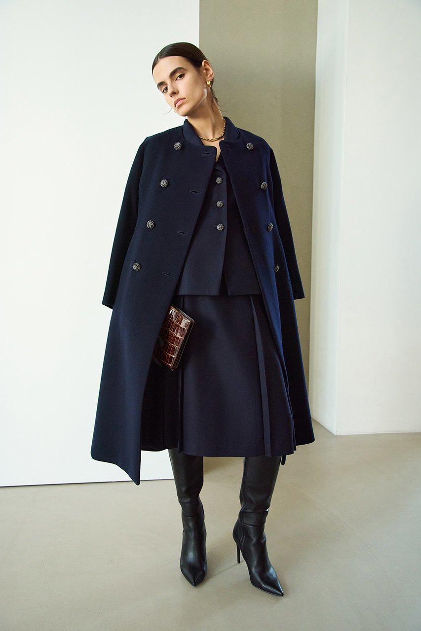 【エムダブリュー/MW】のWOOL 140 s タックスカート 人気、トレンドファッション・服の通販 founy(ファニー) 　ファッション　Fashion　レディースファッション　Fashion for Women　スカート　Skirts　ロングスカート　Long Skirts / Maxi & Midi Skirts　オケージョン　Occasion Wear　コンパクト　Compact, Small Size　シンプル　Simple, Minimal　フォルム　Silhouette, Form　ロング　Long, Long-Length　エレガント 上品　Elegant　新作・新入荷　New Arrivals / New In　other-6|ID: prp329100004689417 ipo3291000000033867434