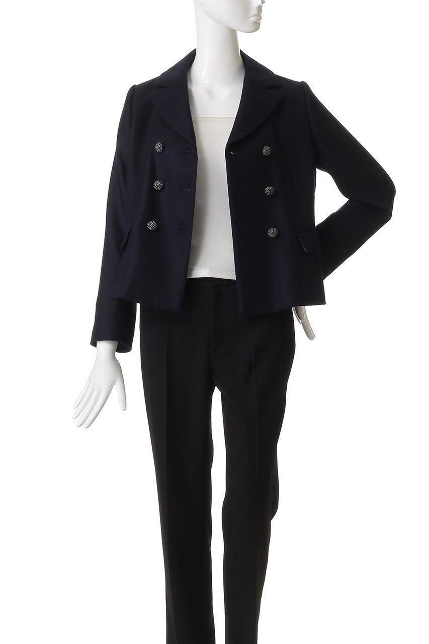 【エムダブリュー/MW】のWOOL 140 s ダブルブレスト ジャケット 人気、トレンドファッション・服の通販 founy(ファニー) 　ファッション　Fashion　レディースファッション　Fashion for Women　アウター　Coat / Outerwear Collection　レディースジャケット・軽アウター　Jackets　なめらか　Smooth, Silky Texture　ジャケット　Jacket, Outerwear　ダブル　Double, Double-Breasted　新作・新入荷　New Arrivals / New In　other-7|ID: prp329100004689418 ipo3291000000033867448