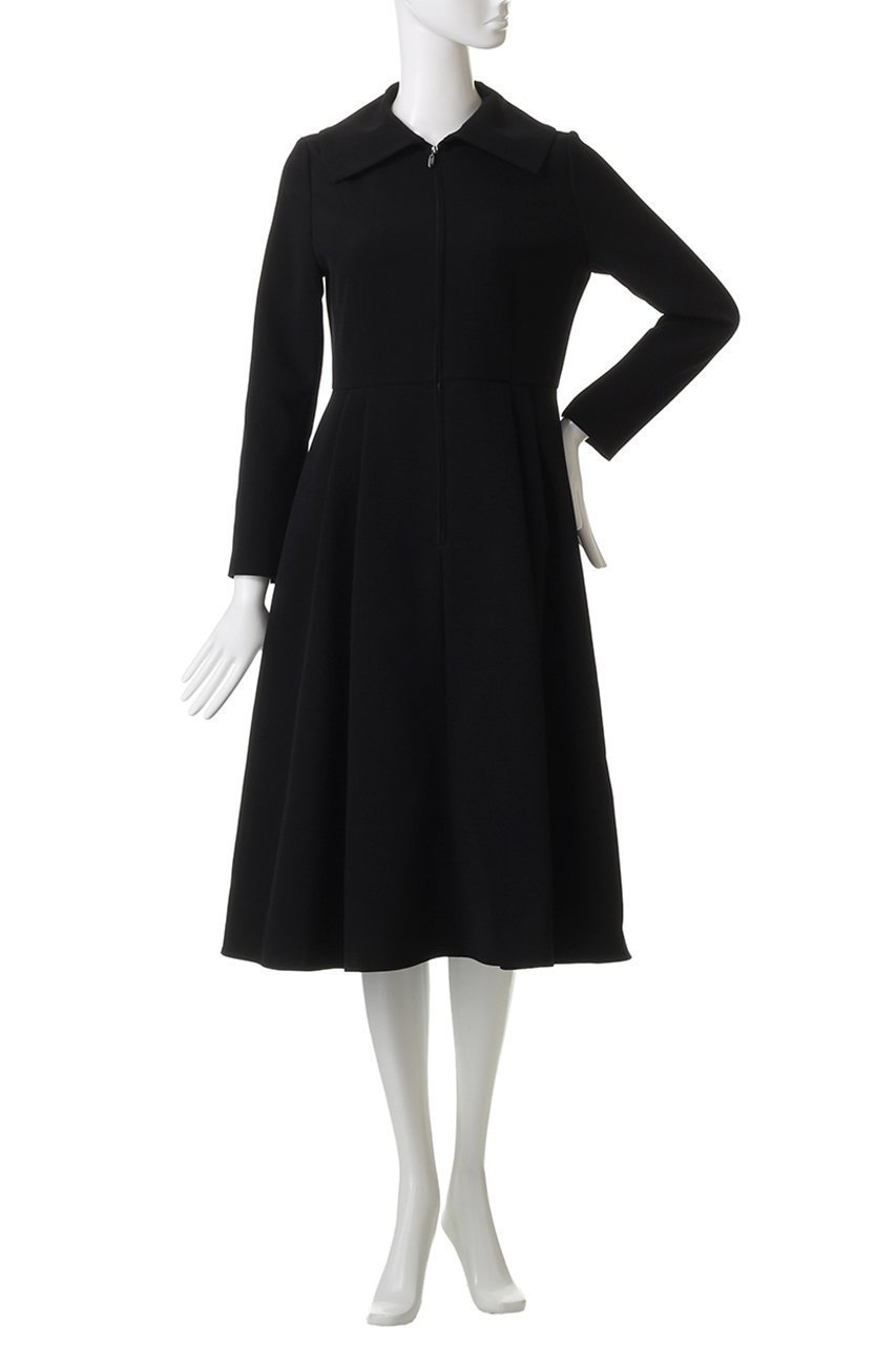 【エムダブリュー/MW】のトリアセテート(H) ビッグカラー ドレス 人気、トレンドファッション・服の通販 founy(ファニー) 　ファッション　Fashion　レディースファッション　Fashion for Women　ワンピース　Dresses　フォーマル・パーティードレス・結婚式用ドレス　Elegant & Casual Dresses　チュニック　Tunic Tops & Dresses　ストレッチ　Stretch, Stretchy Fabric　チュニック　Tunic, Long Top　ドレス　Dress, One-Piece　ビッグ　Big, Oversized　フレア　Flare, Flared　モダン　Modern, Contemporary　ロング　Long, Long-Length　エレガント 上品　Elegant　other-2|ID: prp329100004689420 ipo3291000000035695168