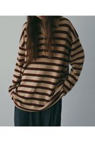 【エトレトウキョウ/ETRE TOKYO】のマルチボーダーニットポロ 人気、トレンドファッション・服の通販 founy(ファニー) ファッション Fashion レディースファッション Fashion for Women トップス・カットソー Cut & Sew Tops ニット Knit Tops & Sweaters カジュアルプルオーバー・ニットトップス Pullovers & Knit Tops / Casual Pullovers ジャカード／ジャガード Jacquard, Woven Pattern デニム Denim, Jeans Material バランス Balance, Style Balance フィット Fit, Slim Fit ボーダー Border, Stripe ミックス Mix, Mixed Style おすすめ Recommended / Our Picks |ID:prp329100004689435