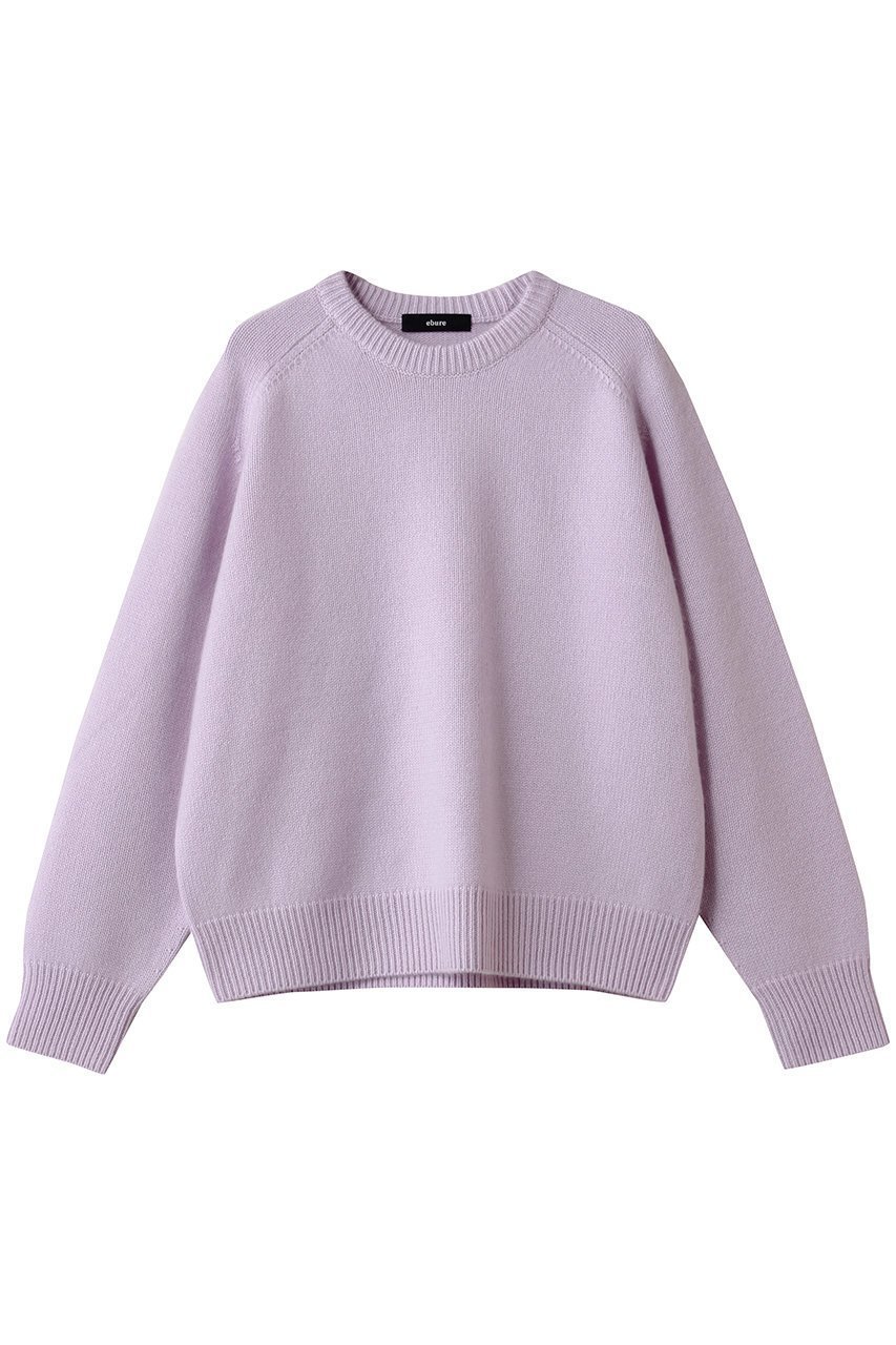 【エブール/ebure】のローゲージカシミア クルーネックプルオーバー 人気、トレンドファッション・服の通販 founy(ファニー) 　ファッション　Fashion　レディースファッション　Fashion for Women　トップス・カットソー　Cut & Sew Tops　ニット　Knit Tops & Sweaters　カジュアルプルオーバー・ニットトップス　Pullovers & Knit Tops / Casual Pullovers　おすすめ　Recommended / Our Picks　シンプル　Simple, Minimal　タンク　Tank Top, Sleeveless Top　新作・新入荷　New Arrivals / New In　 other-1|ID: prp329100004689451 ipo3291000000033867714