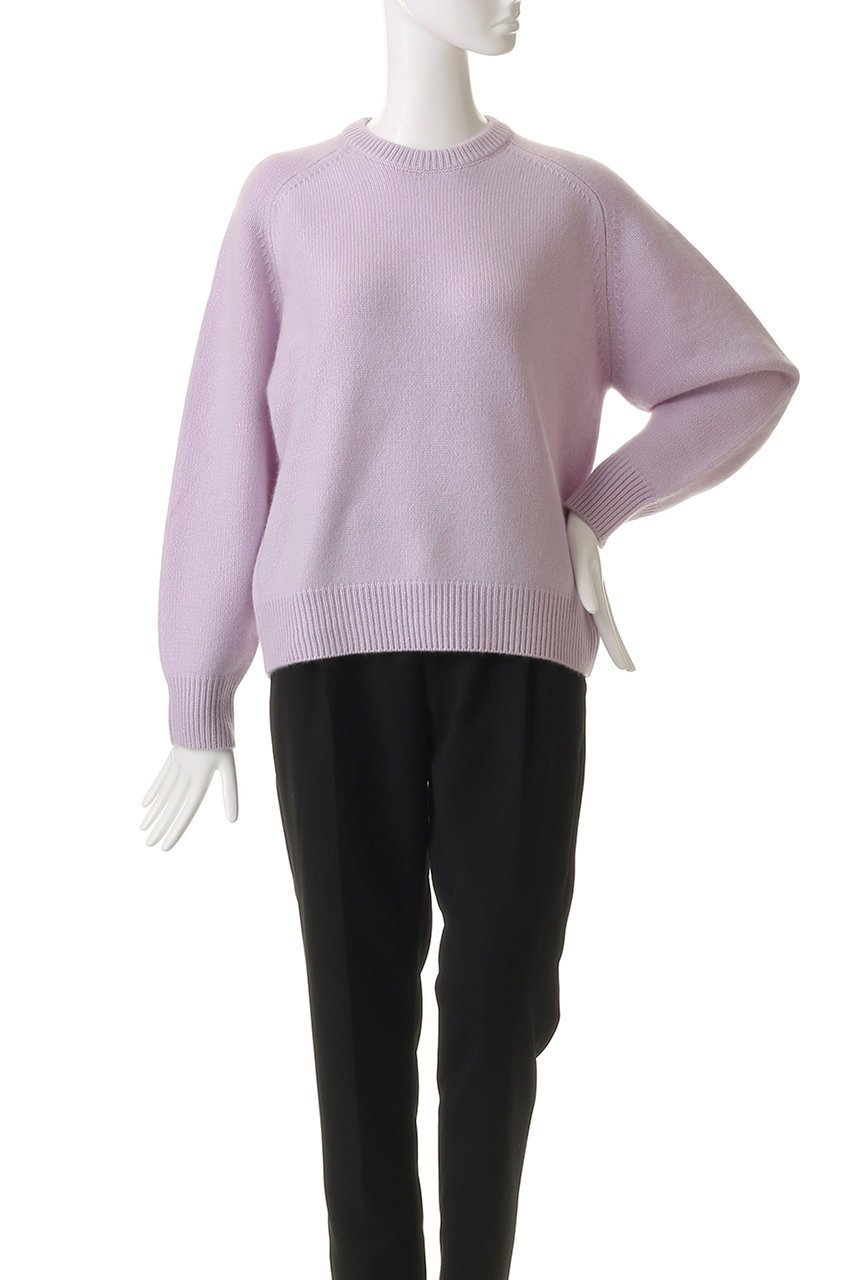 【エブール/ebure】のローゲージカシミア クルーネックプルオーバー 人気、トレンドファッション・服の通販 founy(ファニー) 　ファッション　Fashion　レディースファッション　Fashion for Women　トップス・カットソー　Cut & Sew Tops　ニット　Knit Tops & Sweaters　カジュアルプルオーバー・ニットトップス　Pullovers & Knit Tops / Casual Pullovers　おすすめ　Recommended / Our Picks　シンプル　Simple, Minimal　タンク　Tank Top, Sleeveless Top　other-2|ID: prp329100004689451 ipo3291000000035695190