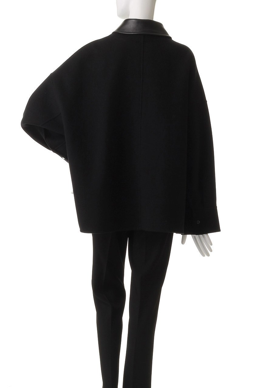 【エブール/ebure】のジロンラムメルトン ショートブルゾン 人気、トレンドファッション・服の通販 founy(ファニー) 　ファッション　Fashion　レディースファッション　Fashion for Women　アウター　Coat / Outerwear Collection　レディースジャケット・軽アウター　Jackets　ブルゾンジャケット・スポーティアウター　Blouson Jackets　なめらか　Smooth, Silky Texture　ショルダー　Shoulder, Shoulder Strap　ショート　Short, Short Length　シンプル　Simple, Minimal　ジャケット　Jacket, Outerwear　スリット　Slit, Slit Detail　ドロップ　Drop Shoulder, Dropped Style　パターン　Pattern, Design Print　パッチ　Patch, Appliqué　フラップ　Flap, Flap Pocket　ブルゾン　Blouson, Bomber Jacket　ポケット　Pocket, Pocket Detail　新作・新入荷　New Arrivals / New In　other-4|ID: prp329100004689454 ipo3291000000033867749