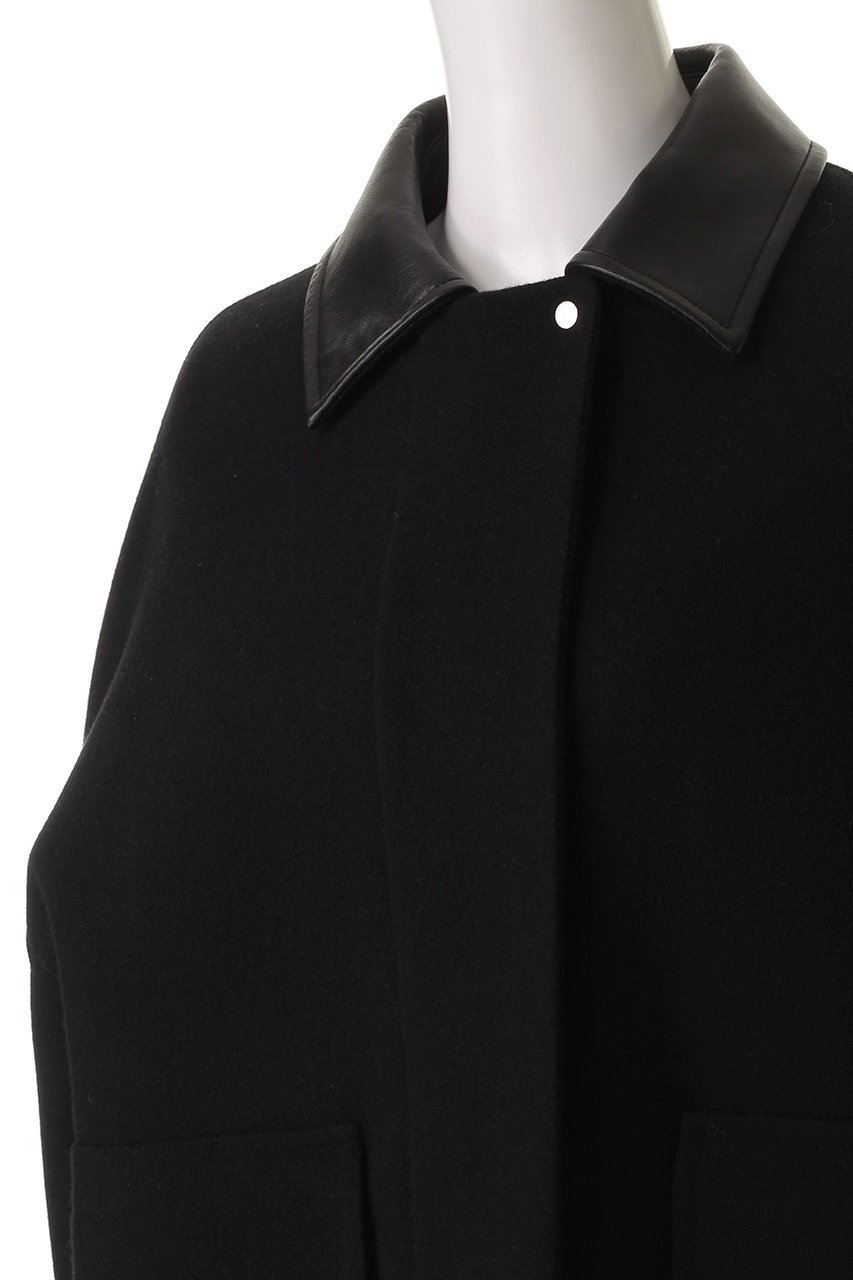 【エブール/ebure】のジロンラムメルトン ショートブルゾン 人気、トレンドファッション・服の通販 founy(ファニー) 　ファッション　Fashion　レディースファッション　Fashion for Women　アウター　Coat / Outerwear Collection　レディースジャケット・軽アウター　Jackets　ブルゾンジャケット・スポーティアウター　Blouson Jackets　なめらか　Smooth, Silky Texture　ショルダー　Shoulder, Shoulder Strap　ショート　Short, Short Length　シンプル　Simple, Minimal　ジャケット　Jacket, Outerwear　スリット　Slit, Slit Detail　ドロップ　Drop Shoulder, Dropped Style　パターン　Pattern, Design Print　パッチ　Patch, Appliqué　フラップ　Flap, Flap Pocket　ブルゾン　Blouson, Bomber Jacket　ポケット　Pocket, Pocket Detail　新作・新入荷　New Arrivals / New In　other-5|ID: prp329100004689454 ipo3291000000033867751