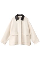 【エブール/ebure】のジロンラムメルトン ショートブルゾン ホワイト|ID: prp329100004689454 ipo3291000000035948290