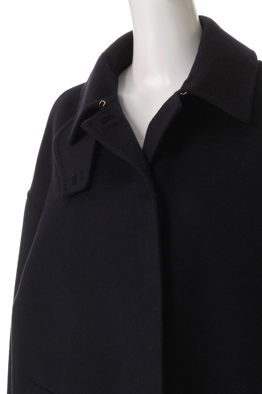 【エブール/ebure】のリュクスシャルムビーバー ステンカラーショートコート 人気、トレンドファッション・服の通販 founy(ファニー) 　ファッション　Fashion　レディースファッション　Fashion for Women　アウター　Coat / Outerwear Collection　コート・ロングコート・ピーコート　Long Coats, Peacoats & More　カフス　Cuff Design　ショート　Short, Short Length　フォルム　Silhouette, Form　新作・新入荷　New Arrivals / New In　other-5|ID: prp329100004689458 ipo3291000000033867785
