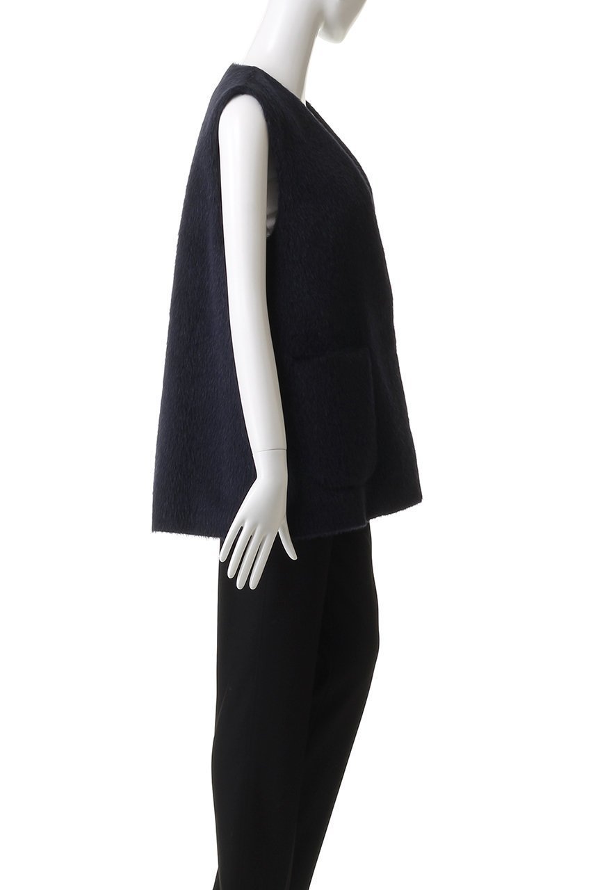 【エブール/ebure】のアルパカシャギー ジレ 人気、トレンドファッション・服の通販 founy(ファニー) 　ファッション　Fashion　レディースファッション　Fashion for Women　アウター　Coat / Outerwear Collection　レディースジャケット・軽アウター　Jackets　ジャケット　Jacket, Outerwear　スリット　Slit, Slit Detail　パッチ　Patch, Appliqué　ベスト　Vest, Waistcoat　ポケット　Pocket, Pocket Detail　今季　This Season, Current Season　other-3|ID: prp329100004689466 ipo3291000000035358258