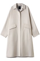 【エブール/ebure】のカシミアリバー ロングコート アイボリー|ID:prp329100004689468