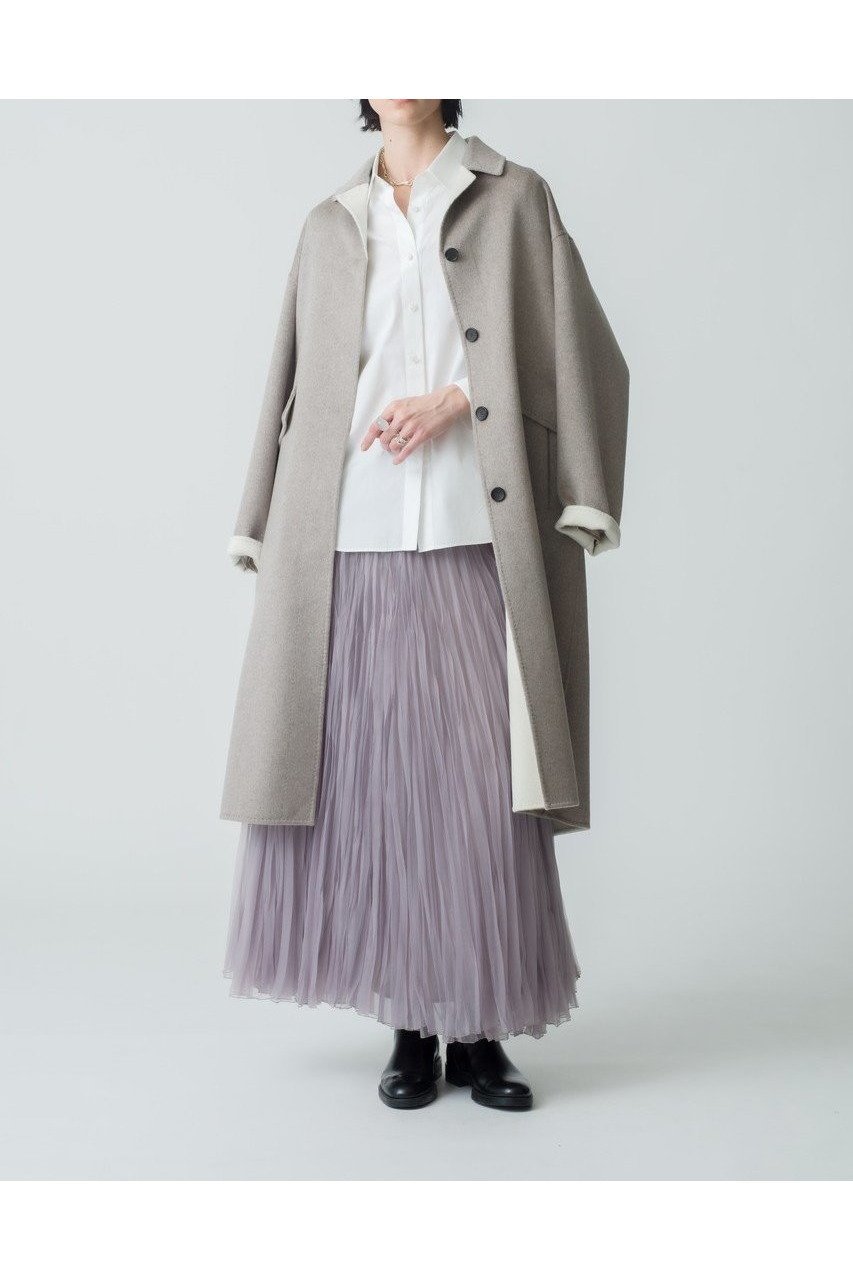 【エブール/ebure】のカシミアリバー ロングコート 人気、トレンドファッション・服の通販 founy(ファニー) 　ファッション　Fashion　レディースファッション　Fashion for Women　アウター　Coat / Outerwear Collection　コート・ロングコート・ピーコート　Long Coats, Peacoats & More　オケージョン　Occasion Wear　クラシック　Classic, Timeless Style　フォルム　Silhouette, Form　ロング　Long, Long-Length　新作・新入荷　New Arrivals / New In　other-8|ID: prp329100004689468 ipo3291000000033867878
