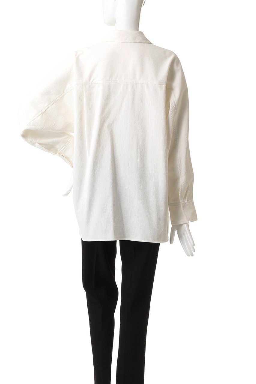 【エブール/ebure】のオーガニックコーデュロイ プルオーバーシャツ 人気、トレンドファッション・服の通販 founy(ファニー) 　ファッション　Fashion　レディースファッション　Fashion for Women　トップス・カットソー　Cut & Sew Tops　シャツ・ブラウス・オフィスカジュアル　Elegant Blouses & Button-Ups　カジュアルプルオーバー・ニットトップス　Pullovers & Knit Tops / Casual Pullovers　コーデュロイ　Corduroy, Cord Fabric　スリーブ　Sleeve, Long Sleeve / Short Sleeve　ドット　Polka Dot, Dot Pattern　バランス　Balance, Style Balance　プリーツ　Pleats, Pleated　ロング　Long, Long-Length　新作・新入荷　New Arrivals / New In　長袖　Long Sleeve, Full Sleeve　other-4|ID: prp329100004689473 ipo3291000000033867914