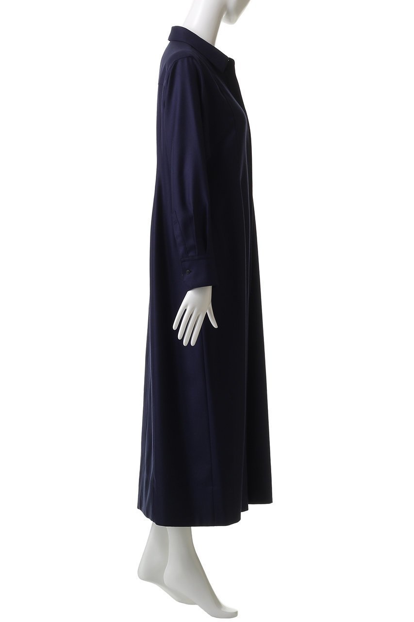 【エブール/ebure】のウールサキソニー リボンタイワンピース 人気、トレンドファッション・服の通販 founy(ファニー) 　ファッション　Fashion　レディースファッション　Fashion for Women　ワンピース　Dresses　チュニック　Tunic Tops & Dresses　おすすめ　Recommended / Our Picks　クラシック　Classic, Timeless Style　チェーン　Chain, Chain Strap　チュニック　Tunic, Long Top　ネックレス　Necklace, Pendant Necklace　パール　Pearl, Pearl Accent　リボン　Ribbon, Bow　新作・新入荷　New Arrivals / New In　羽織　Haori, Light Jacket　other-3|ID: prp329100004689474 ipo3291000000033867921