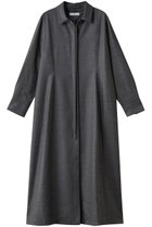 【エブール/ebure】のウールサキソニー リボンタイワンピース グレー|ID: prp329100004689474 ipo3291000000035948323