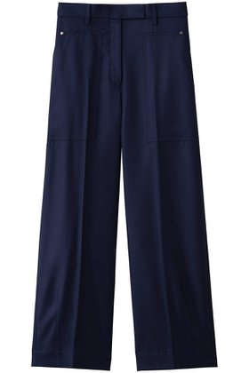 【エブール/ebure】 ウールサキソニー ベイカーパンツ人気、トレンドファッション・服の通販 founy(ファニー) ファッション Fashion レディースファッション Fashion for Women パンツ Pants & Trousers おすすめ Recommended / Our Picks センター Center, Center Line パッチ Patch, Appliqué ポケット Pocket, Pocket Detail ループ Loop, Loop Knit エレガント 上品 Elegant 新作・新入荷 New Arrivals / New In |ID:prp329100004689476
