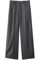 【エブール/ebure】のウールサキソニー ベイカーパンツ 人気、トレンドファッション・服の通販 founy(ファニー) ファッション Fashion レディースファッション Fashion for Women パンツ Pants & Trousers おすすめ Recommended / Our Picks センター Center, Center Line パッチ Patch, Appliqué ポケット Pocket, Pocket Detail ループ Loop, Loop Knit エレガント 上品 Elegant 新作・新入荷 New Arrivals / New In thumbnail グレー|ID: prp329100004689476 ipo3291000000033867934