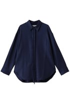 【エブール/ebure】のウールサキソニー リボンタイシャツ 人気、トレンドファッション・服の通販 founy(ファニー) ファッション Fashion レディースファッション Fashion for Women トップス・カットソー Cut & Sew Tops シャツ・ブラウス・オフィスカジュアル Elegant Blouses & Button-Ups おすすめ Recommended / Our Picks クラシック Classic, Timeless Style スリーブ Sleeve, Long Sleeve / Short Sleeve チェーン Chain, Chain Strap ネックレス Necklace, Pendant Necklace パール Pearl, Pearl Accent リボン Ribbon, Bow ロング Long, Long-Length 新作・新入荷 New Arrivals / New In 羽織 Haori, Light Jacket thumbnail ダークブルー|ID: prp329100004689478 ipo3291000000033867944