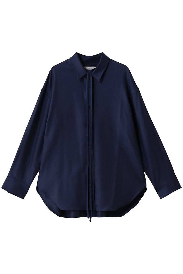 【エブール/ebure】のウールサキソニー リボンタイシャツ インテリア・キッズ・メンズ・レディースファッション・服の通販 founy(ファニー) https://founy.com/ ファッション Fashion レディースファッション Fashion for Women トップス・カットソー Cut & Sew Tops シャツ・ブラウス・オフィスカジュアル Elegant Blouses & Button-Ups おすすめ Recommended / Our Picks クラシック Classic, Timeless Style スリーブ Sleeve, Long Sleeve / Short Sleeve チェーン Chain, Chain Strap ネックレス Necklace, Pendant Necklace パール Pearl, Pearl Accent リボン Ribbon, Bow ロング Long, Long-Length 羽織 Haori, Light Jacket |ID: prp329100004689478 ipo3291000000035841147