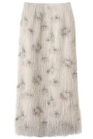 【エブール/ebure】のフラワープリントフェザー タイトスカート 人気、トレンドファッション・服の通販 founy(ファニー) ファッション Fashion レディースファッション Fashion for Women スカート Skirts おすすめ Recommended / Our Picks シンプル Simple, Minimal タイトスカート Pencil Skirt, Tight Skirt フェザー Feather, Feather Detail プリント Print, Printed Pattern マニッシュ Mannish, Boyish 新作・新入荷 New Arrivals / New In |ID:prp329100004689479