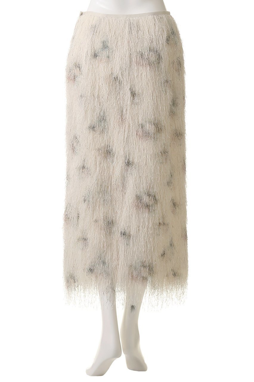 【エブール/ebure】のフラワープリントフェザー タイトスカート 人気、トレンドファッション・服の通販 founy(ファニー) 　ファッション　Fashion　レディースファッション　Fashion for Women　スカート　Skirts　おすすめ　Recommended / Our Picks　シンプル　Simple, Minimal　タイトスカート　Pencil Skirt, Tight Skirt　フェザー　Feather, Feather Detail　プリント　Print, Printed Pattern　マニッシュ　Mannish, Boyish　other-4|ID: prp329100004689479 ipo3291000000035695210