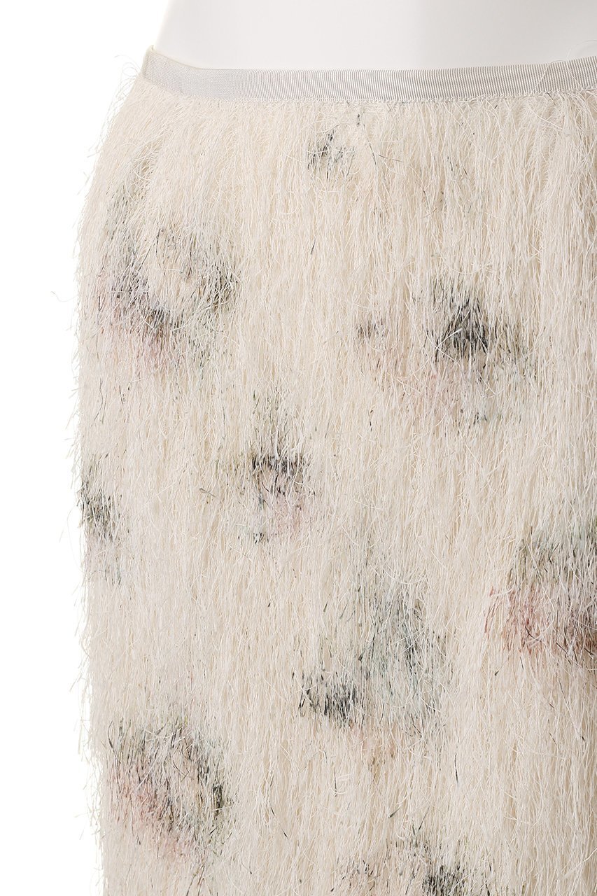 【エブール/ebure】のフラワープリントフェザー タイトスカート 人気、トレンドファッション・服の通販 founy(ファニー) 　ファッション　Fashion　レディースファッション　Fashion for Women　スカート　Skirts　おすすめ　Recommended / Our Picks　シンプル　Simple, Minimal　タイトスカート　Pencil Skirt, Tight Skirt　フェザー　Feather, Feather Detail　プリント　Print, Printed Pattern　マニッシュ　Mannish, Boyish　other-5|ID: prp329100004689479 ipo3291000000035695211