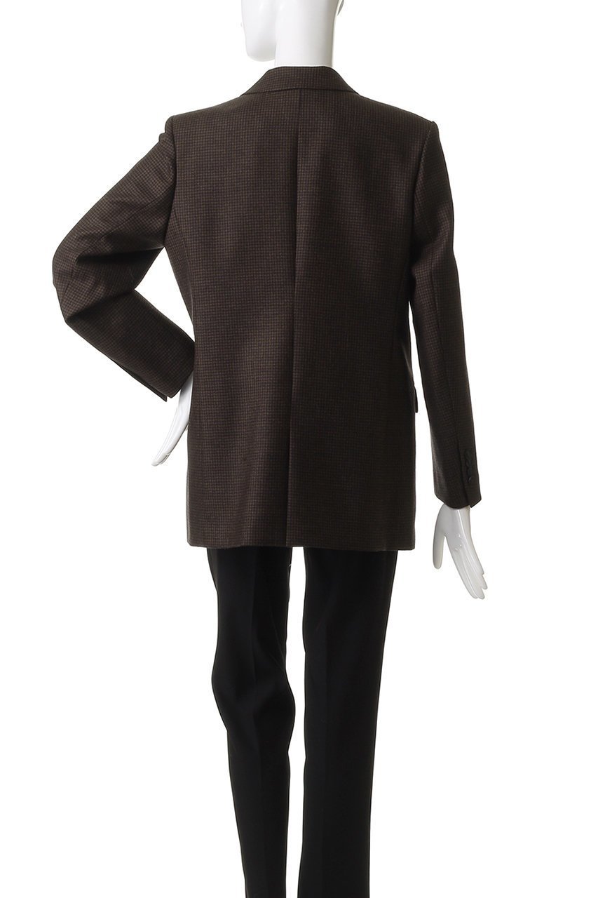 【エブール/ebure】のハウンドトゥース 2釦シングルジャケット 人気、トレンドファッション・服の通販 founy(ファニー) 　ファッション　Fashion　レディースファッション　Fashion for Women　アウター　Coat / Outerwear Collection　レディースジャケット・軽アウター　Jackets　イタリア　Italy　ジャケット　Jacket, Outerwear　ツイード　Twill, Twill Weave　ハウンドトゥース　Houndstooth, Dogtooth Check　ブローチ　Brooch, Pin Brooch　新作・新入荷　New Arrivals / New In　other-4|ID: prp329100004689485 ipo3291000000033868009
