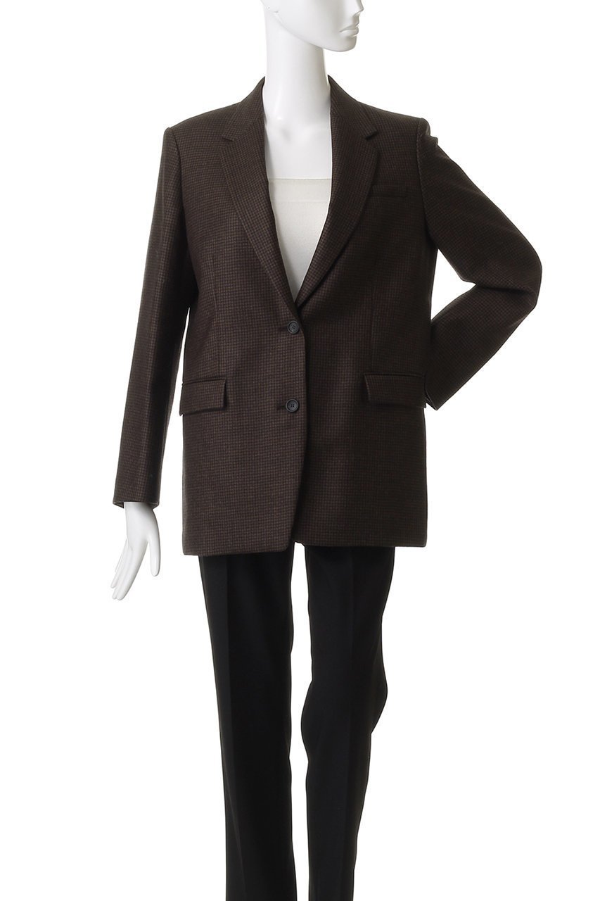 【エブール/ebure】のハウンドトゥース 2釦シングルジャケット 人気、トレンドファッション・服の通販 founy(ファニー) ファッション Fashion レディースファッション Fashion for Women アウター Coat / Outerwear Collection レディースジャケット・軽アウター Jackets イタリア Italy ジャケット Jacket, Outerwear ツイード Twill, Twill Weave ハウンドトゥース Houndstooth, Dogtooth Check ブローチ Brooch, Pin Brooch other-2|ID: prp329100004689485 ipo3291000000035841184