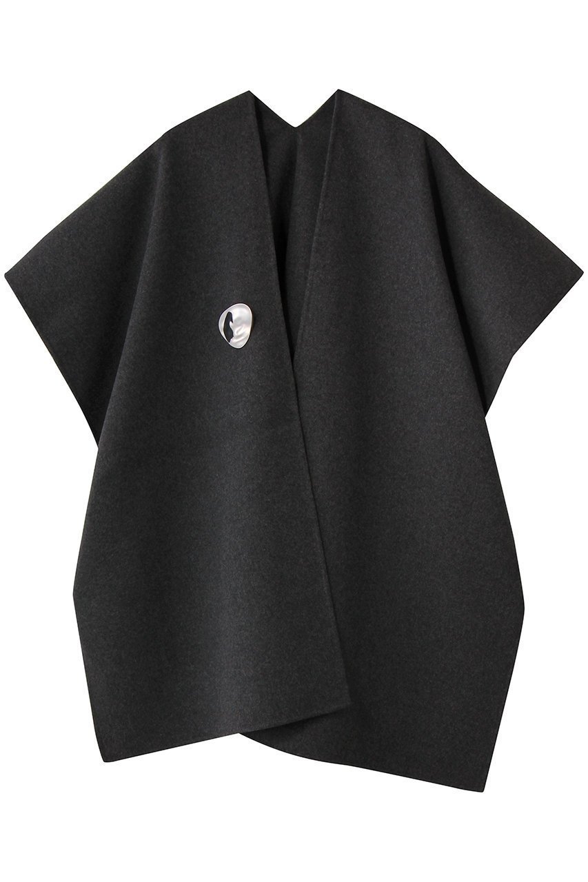 【スタニングルアー/STUNNING LURE】のストールポンチョ インテリア・キッズ・メンズ・レディースファッション・服の通販 founy(ファニー) 　ファッション　Fashion　レディースファッション　Fashion for Women　アウター　Coat / Outerwear Collection　ポンチョ・ケープコート　Ponchos & Capes　ストール　Soft & Warm Scarves　マフラー・スヌード / 冬小物の定番　Scarves & Mufflers　ストール　Stole, Wrap　スリット　Slit, Slit Detail　ブランケット　Blanket, Throw Blanket　マフラー　Scarf, Muffler　メルトン　Melton, Heavy Wool　チャコールグレー|ID: prp329100004689487 ipo3291000000035744556