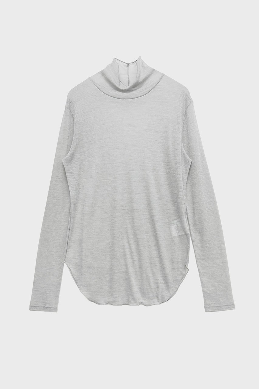 【スタニングルアー/STUNNING LURE】のrウールナイロンタートル インテリア・キッズ・メンズ・レディースファッション・服の通販 founy(ファニー) ファッション Fashion レディースファッション Fashion for Women トップス・カットソー Cut & Sew Tops シャツ・ブラウス・オフィスカジュアル Elegant Blouses & Button-Ups ロングTシャツ・Tシャツ Longline T-Shirts & Tees カットソー・ベーシックTシャツ Cut-and-Sewn Tops / Stretch Tees & Basics おすすめ Recommended / Our Picks シャーリング Shirring, Ruched スリーブ Sleeve, Long Sleeve / Short Sleeve タートル Turtleneck, Turtle Collar フィット Fit, Slim Fit ベーシック Basic, Essential ロング Long, Long-Length ライトグレー|ID: prp329100004689488 ipo3291000000034028264