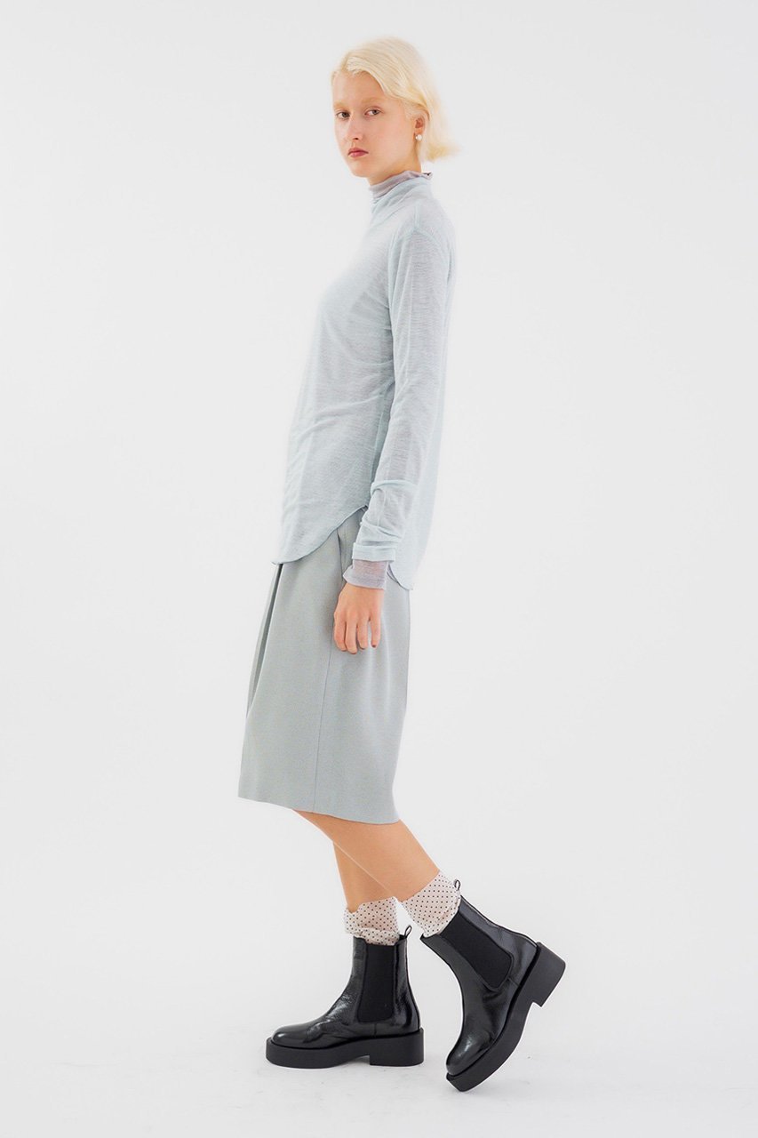 【スタニングルアー/STUNNING LURE】のrウールナイロンタートル 人気、トレンドファッション・服の通販 founy(ファニー) ファッション Fashion レディースファッション Fashion for Women トップス・カットソー Cut & Sew Tops シャツ・ブラウス・オフィスカジュアル Elegant Blouses & Button-Ups ロングTシャツ・Tシャツ Longline T-Shirts & Tees カットソー・ベーシックTシャツ Cut-and-Sewn Tops / Stretch Tees & Basics おすすめ Recommended / Our Picks シャーリング Shirring, Ruched スリーブ Sleeve, Long Sleeve / Short Sleeve タートル Turtleneck, Turtle Collar フィット Fit, Slim Fit ベーシック Basic, Essential ロング Long, Long-Length other-4|ID: prp329100004689488 ipo3291000000034028266