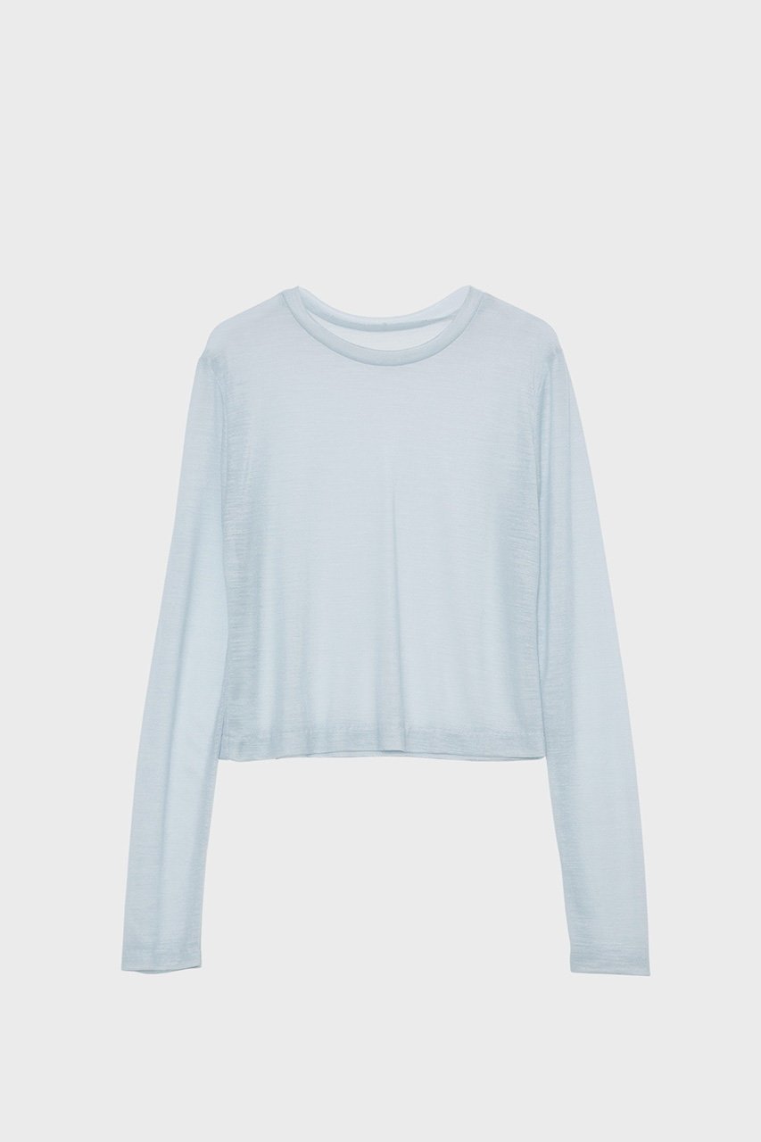 【スタニングルアー/STUNNING LURE】のrウールナイロンTシャツ 人気、トレンドファッション・服の通販 founy(ファニー) 　ファッション　Fashion　レディースファッション　Fashion for Women　トップス・カットソー　Cut & Sew Tops　シャツ・ブラウス・オフィスカジュアル　Elegant Blouses & Button-Ups　ロングTシャツ・Tシャツ　Longline T-Shirts & Tees　カットソー・ベーシックTシャツ　Cut-and-Sewn Tops / Stretch Tees & Basics　スリーブ　Sleeve, Long Sleeve / Short Sleeve　ベーシック　Basic, Essential　ロング　Long, Long-Length　新作・新入荷　New Arrivals / New In　 other-1|ID: prp329100004689489 ipo3291000000033868027