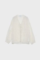 【スタニングルアー/STUNNING LURE】のシアーベルベットブルゾン オフホワイト|ID: prp329100004689490 ipo3291000000034219668