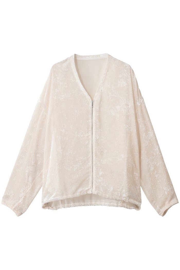 【スタニングルアー/STUNNING LURE】のシアーベルベットブルゾン インテリア・キッズ・メンズ・レディースファッション・服の通販 founy(ファニー) https://founy.com/ ファッション Fashion レディースファッション Fashion for Women アウター Coat / Outerwear Collection レディースジャケット・軽アウター Jackets ブルゾンジャケット・スポーティアウター Blouson Jackets クラッシュ Distressed, Crashed Style ジャケット Jacket, Outerwear デコルテ Décolleté, Neckline バランス Balance, Style Balance ブルゾン Blouson, Bomber Jacket 秋 Autumn |ID: prp329100004689490 ipo3291000000035415974